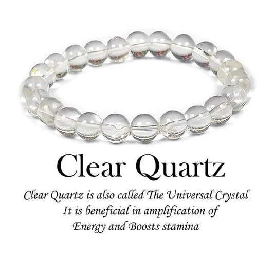 Clear quartz stone Bracelet